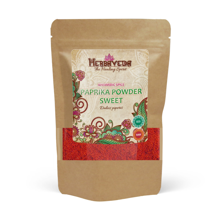 Makeutettu Paprikajauhe LUOMU 50g ryhmässä Raaka-aineet / Ruokakomero / Mausteet @ Rawfoodshop Scandinavia AB (406591)
