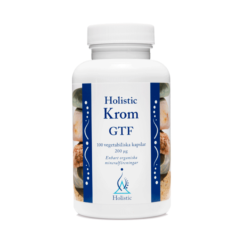 Holistic Kromi GTF 100 kapselia ryhmässä DEALS / Holistic 20% @ Rawfoodshop Scandinavia AB (4076)