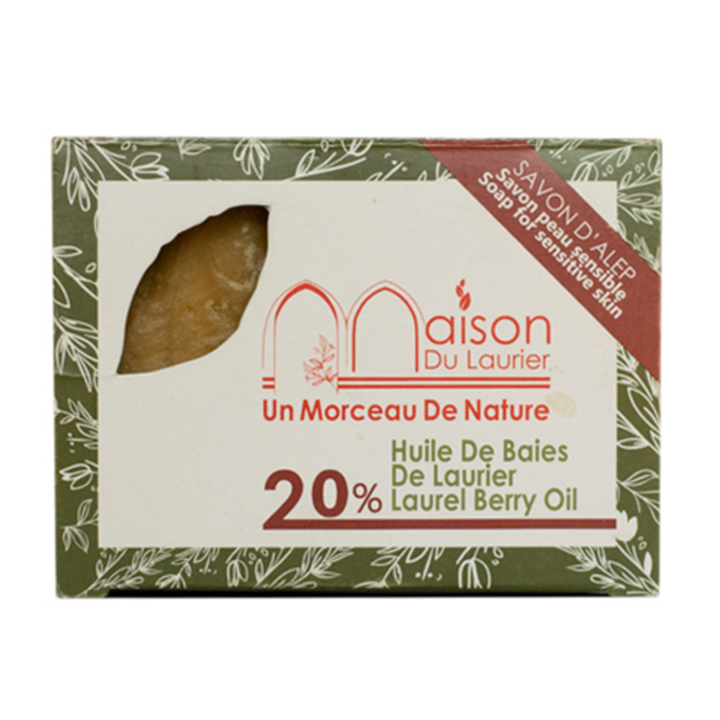 Alepposaippua Laakerinmarjaöljy 20% 200g ryhmässä Iho & Vartalo / Vartalo / Käsisaippua @ Rawfoodshop Scandinavia AB (429024)