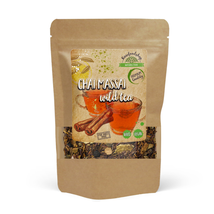 Chai Massai Villiteetä 100g ryhmässä Raaka-aineet / Juomat / Teet @ Rawfoodshop Scandinavia AB (43077)