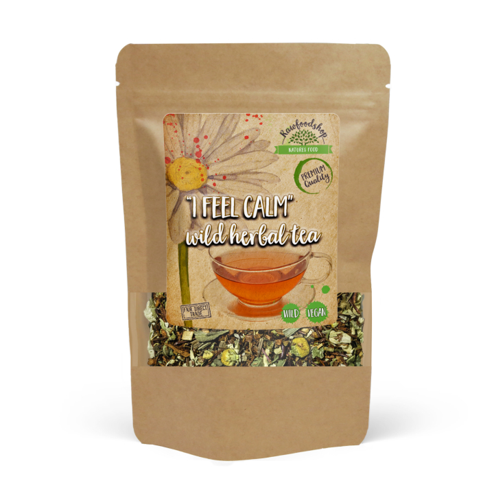 I Feel Calm Villiyrttitee 100g ryhmässä Raaka-aineet / Juomat / Teet @ Rawfoodshop Scandinavia AB (43335)