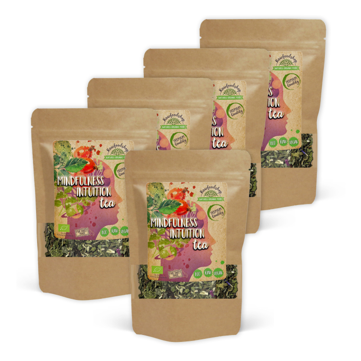 Mindfulness Intuition Tee LUOMU 50g x 5 pakettia ryhmässä Raaka-aineet / Juomat / Teet @ Rawfoodshop Scandinavia AB (437155-SET5)