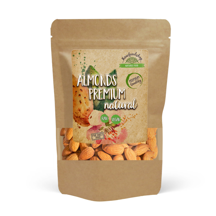 Manteli Premium RAW 1kg ryhmässä Raaka-aineet / Pähkinät / Manteli @ Rawfoodshop Scandinavia AB (4404201-1)