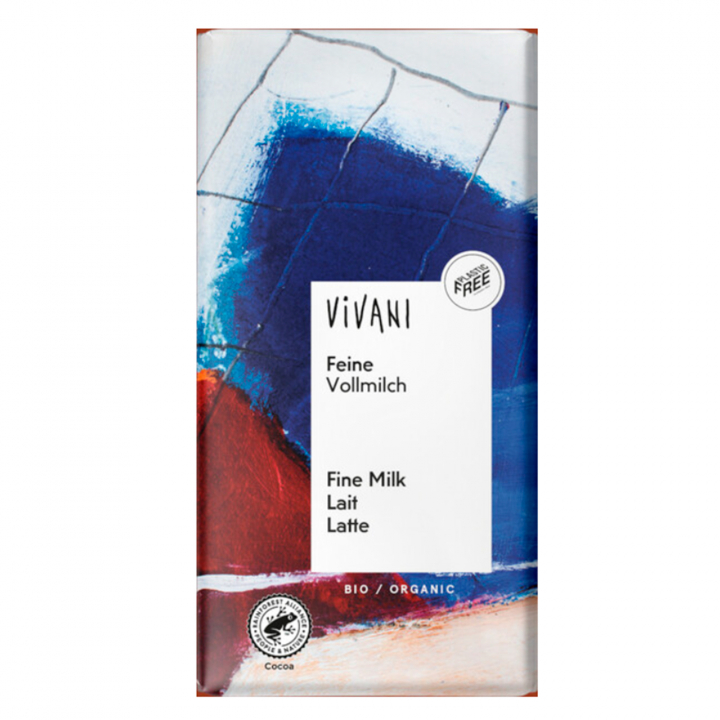 Vivani Maitosuklaa LUOMU 100g ryhmässä Raaka-aineet / Karkkia & Suklaata / Suklaapatukat @ Rawfoodshop Scandinavia AB (4510)