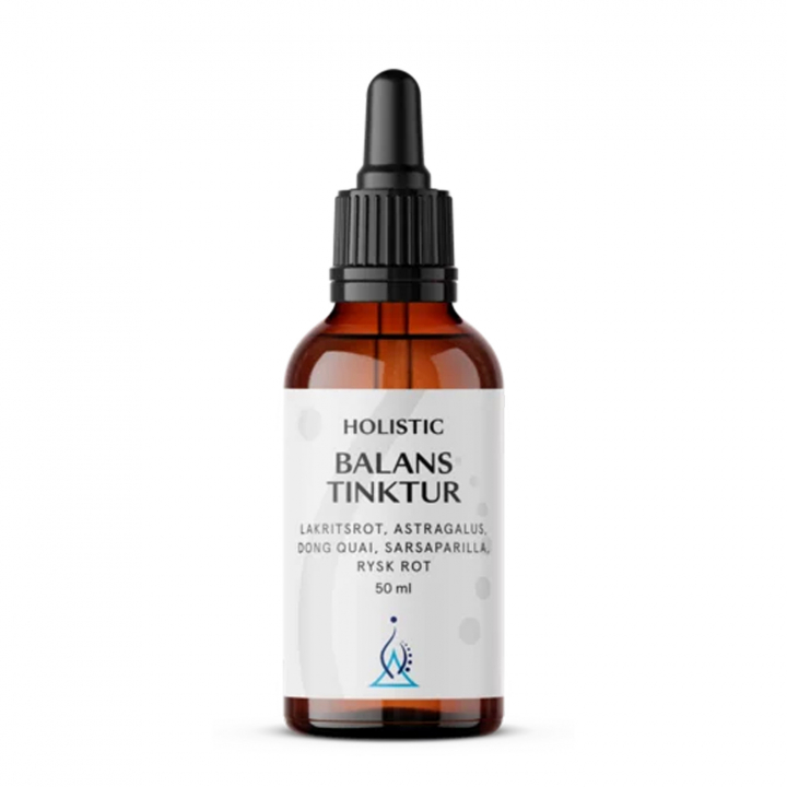 Holistic Balans Tinktuura 50 ml ryhmässä Ravintolisät / Yrtit ja Kasvit / Yrtit @ Rawfoodshop Scandinavia AB (51400)