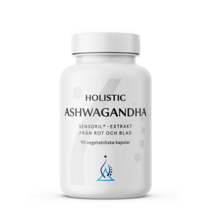 Holistic Ashwagandha 90 kapselia ryhmässä Ravintolisät / Käyttöalue / Aivot & Muisti @ Rawfoodshop Scandinavia AB (51520)