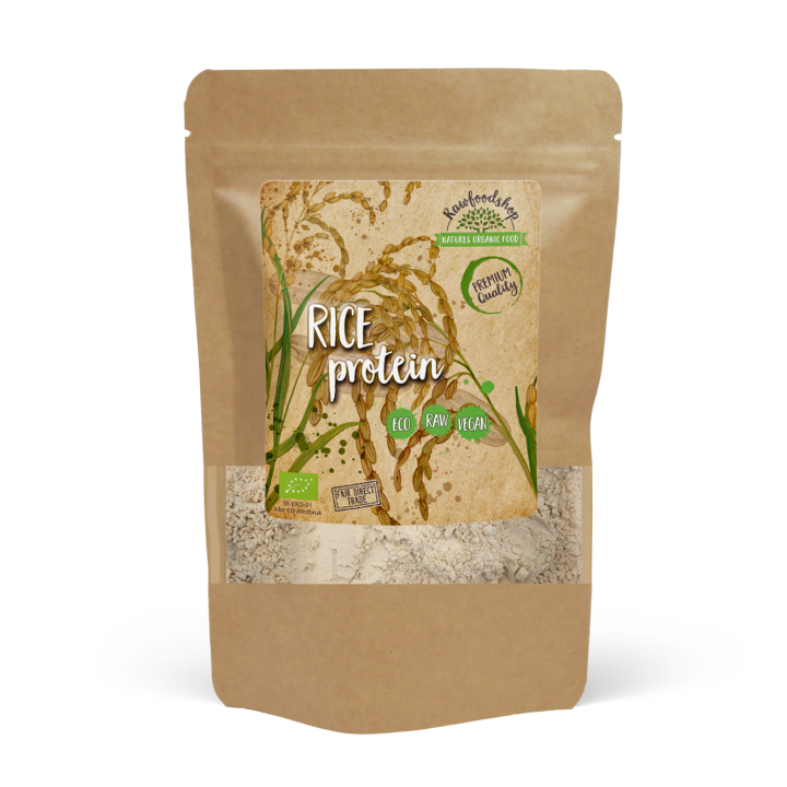 Riisiproteiinijauhe RAW Kraft LUOMU 1kg ryhmässä Raaka-aineet / Terveysruoka / Proteiinijauhe @ Rawfoodshop Scandinavia AB (57710)
