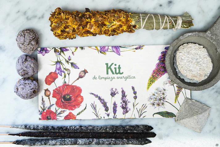 Energy Cleansing Ritual Kit -puhdistuspaketti ryhmässä Koti & Sielu / Tunnelma & tuoksu / Suitsuke @ Rawfoodshop Scandinavia AB (66-01)
