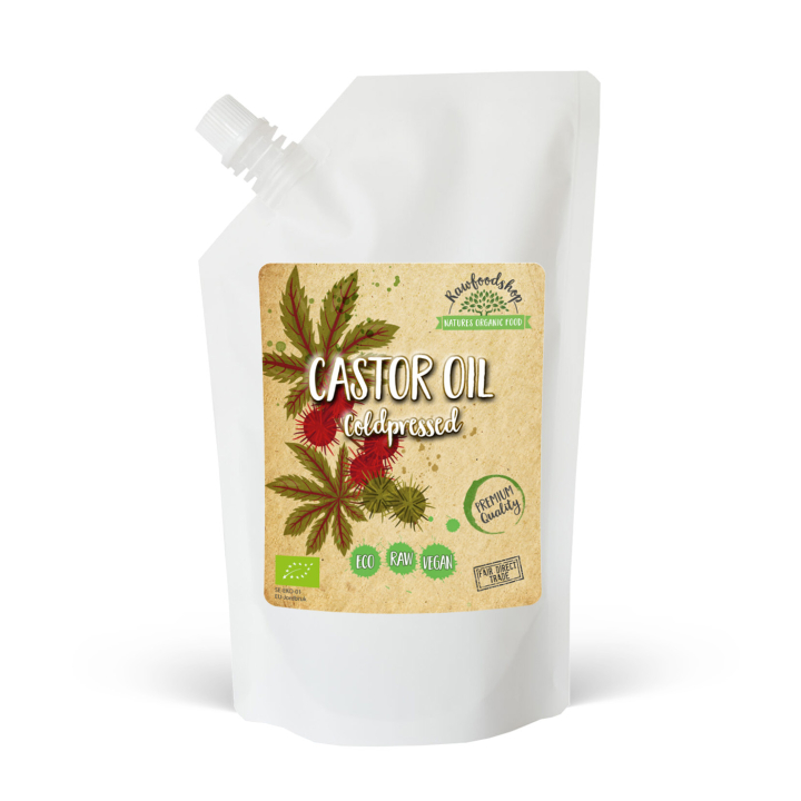 Risiiniöljy kylmäpuristettu LUOMU 1000ml ryhmässä Iho & Vartalo / Luonnollinen DIY / Kasviöljyt @ Rawfoodshop Scandinavia AB (7403203)