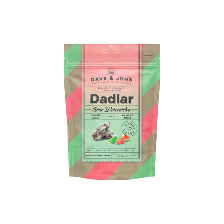 Taatelit Sour Watermelon 125g ryhmässä Raaka-aineet / Hedelmät & Marjat / Päivämäärät @ Rawfoodshop Scandinavia AB (800014949)