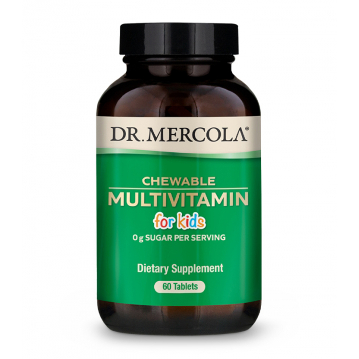 Dr. Mercola Pureskeltava Multivitamiini Lapsille 60tbl ryhmässä Ravintolisät / Käyttöalue / Lapset @ Rawfoodshop Scandinavia AB (962)