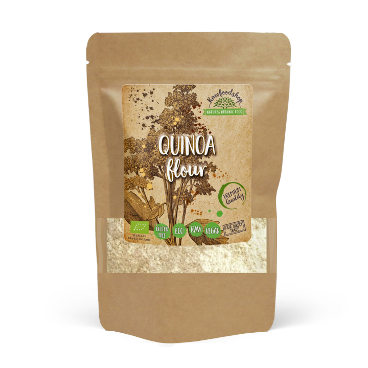 Kvinoa-jauho LUOMU 500g ryhmässä Raaka-aineet / Leipominen / Jauhot @ Rawfoodshop Scandinavia AB (AB017)