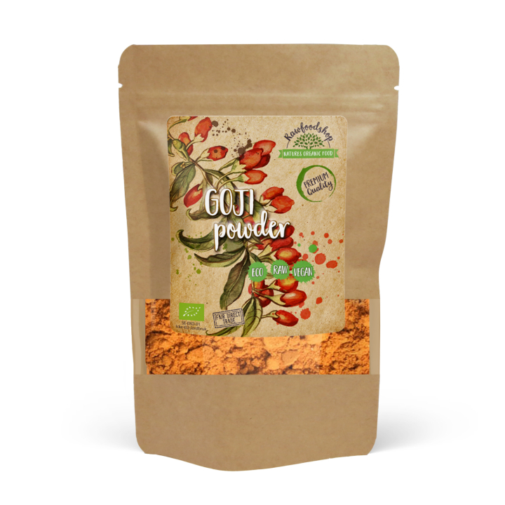 Gojimarjajauhe LUOMU 125g ryhmässä OUTLET 20-80% @ Rawfoodshop Scandinavia AB (AB036)