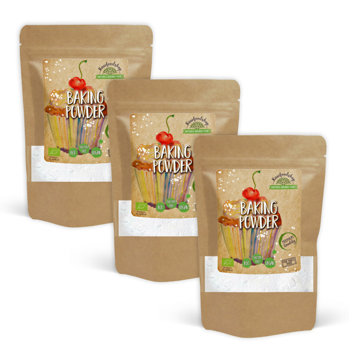 Leivinjauhe LUOMU 100g x 3 pakettia ryhmässä Raaka-aineet / Leipominen / Ainesosat Muut @ Rawfoodshop Scandinavia AB (AB045-SET3)