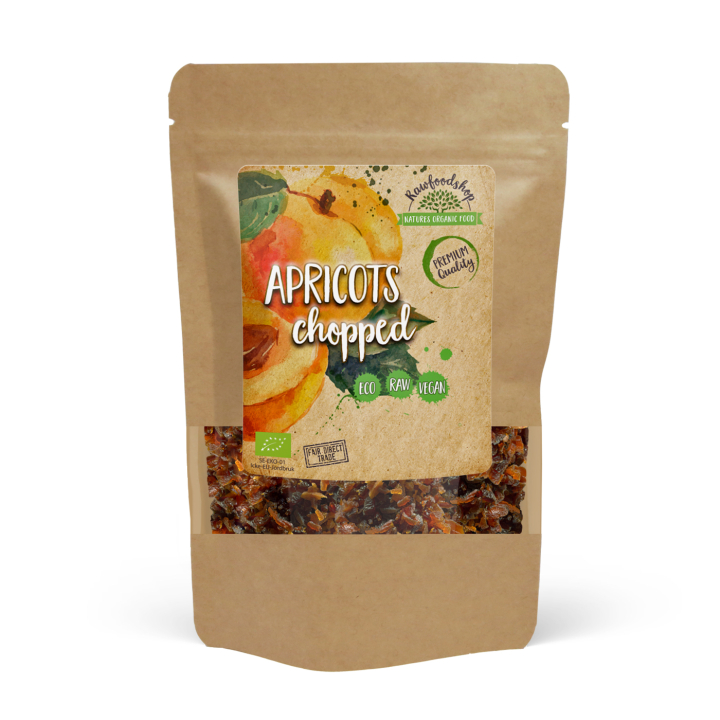 Aprikoosinpalat LUOMU 500g ryhmässä Raaka-aineet / Hedelmät & Marjat / Aprikoosi @ Rawfoodshop Scandinavia AB (AB047)