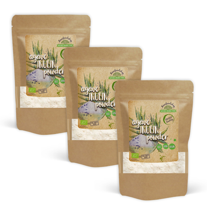 Agave-inuliini LUOMU 125g x 3 pakettia ryhmässä Raaka-aineet / Leipominen / Sokerointi @ Rawfoodshop Scandinavia AB (AGI10-SET3)