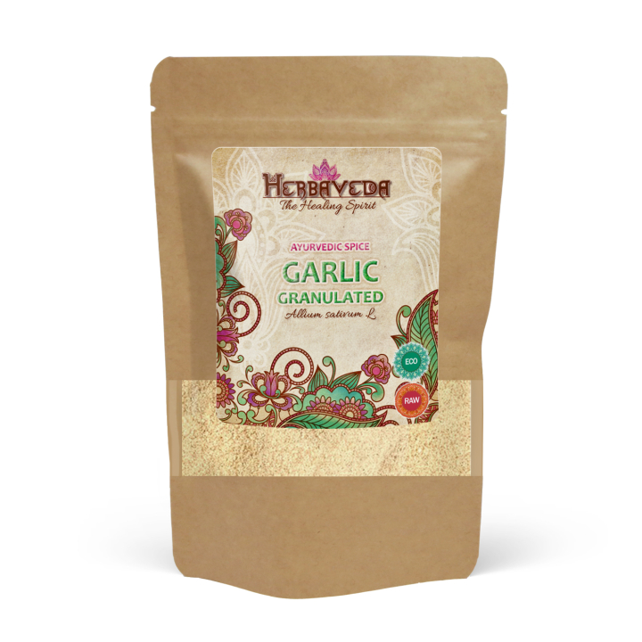 Valkosipulirouhe LUOMU 50g ryhmässä Raaka-aineet / Ruokakomero / Mausteet @ Rawfoodshop Scandinavia AB (B041016-1)