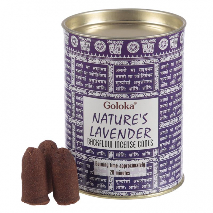Goloka Laventeli Suitsukekartiot ryhmässä Koti & Sielu / Tunnelma & tuoksu / Suitsuke @ Rawfoodshop Scandinavia AB (BF34639)
