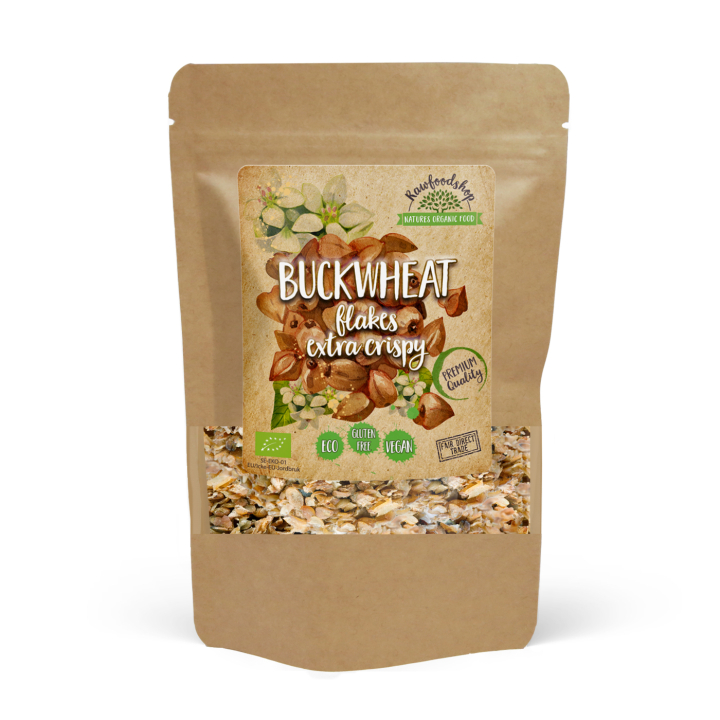 Tattarileseet Rapeat LUOMU 200g ryhmässä Raaka-aineet / Leipominen / Viljat & Hiutaleet @ Rawfoodshop Scandinavia AB (BFK20)