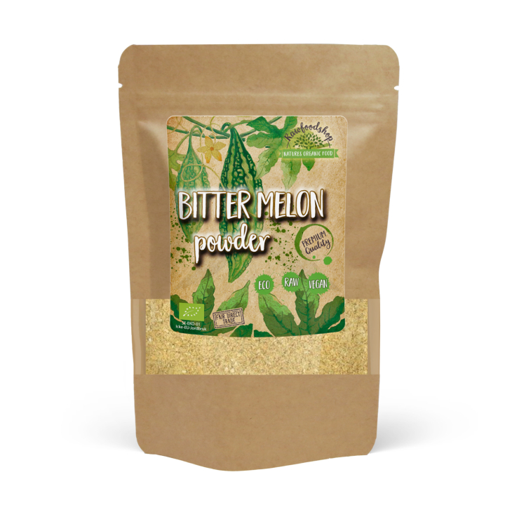 Bittermeloni LUOMU 100g ryhmässä OUTLET 20-80% / Hedelmät & Marjat 30-60% / Hedelmät & Marjat 30% @ Rawfoodshop Scandinavia AB (BIT01)