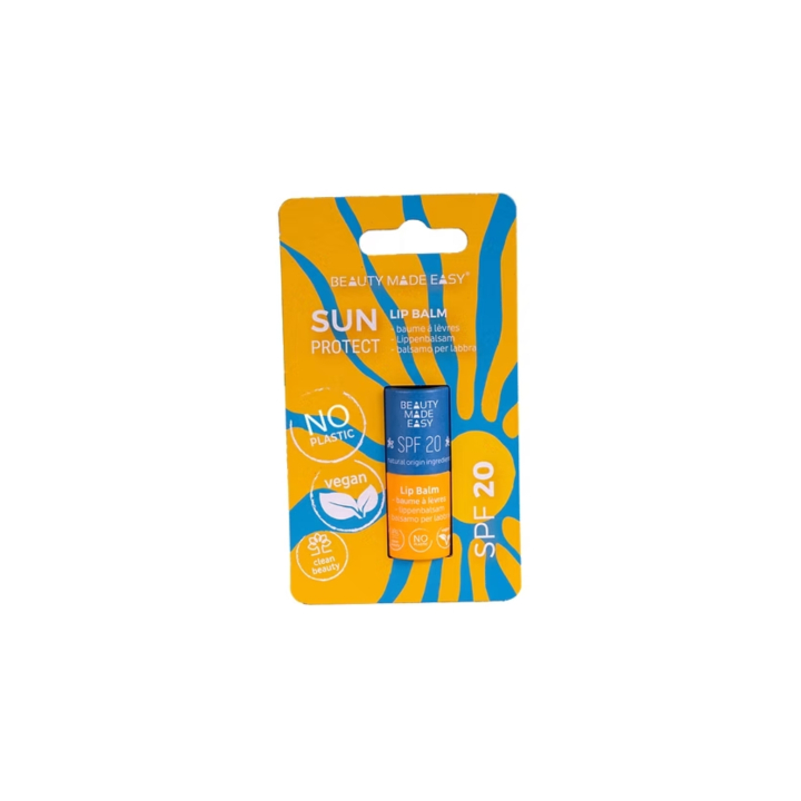 Huulivoide SPF 20 5,5g ryhmässä Iho & Vartalo / Kasvot / Aurinkosuoja @ Rawfoodshop Scandinavia AB (BMESPF20)