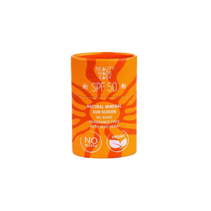 Aurinkopuikko Kasvoille SPF 50 30g ryhmässä Iho & Vartalo / Kasvot / Aurinkosuoja @ Rawfoodshop Scandinavia AB (BMESPF50)