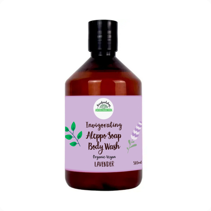 Aleppo Nestesaippua Laventeli LUOMO 500ml ryhmässä Iho & Vartalo / Vartalo / Suihkusaippua @ Rawfoodshop Scandinavia AB (BN1009)