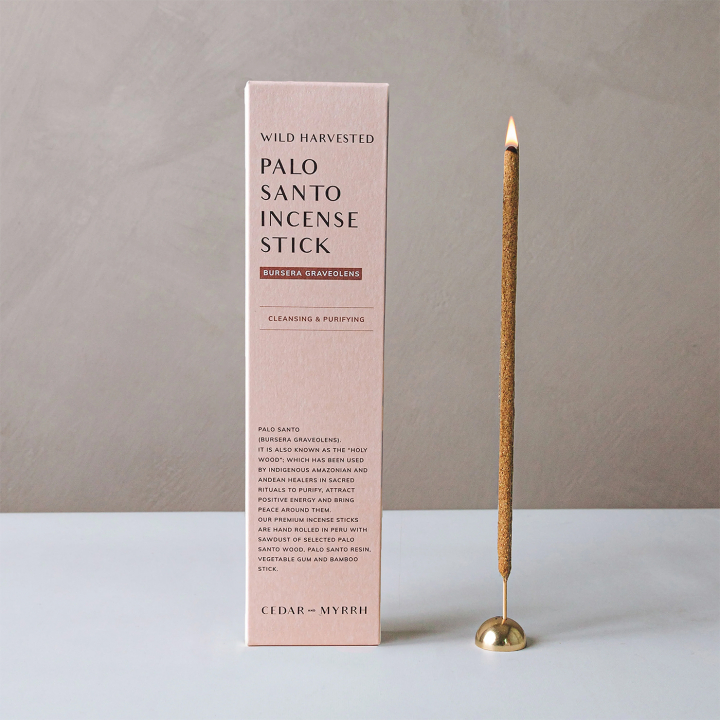 Palo Santo Suitsuketikut 7 kpl ryhmässä Koti & Sielu / Tunnelma & tuoksu / Suitsuke @ Rawfoodshop Scandinavia AB (BR-PSI-PE-T-07)