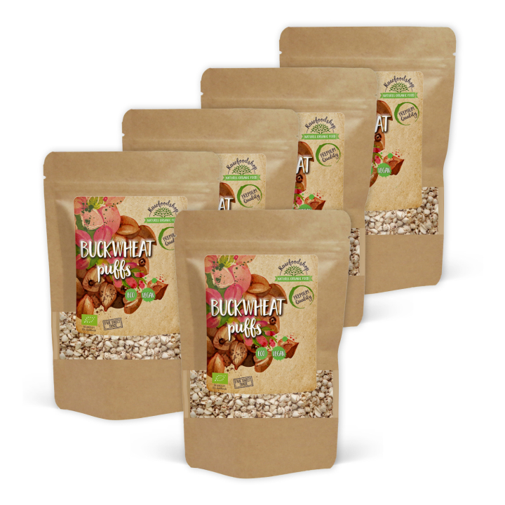Tattaripuffit LUOMU 60g x 5 pakettia ryhmässä Raaka-aineet / Leipominen / Viljat & Hiutaleet @ Rawfoodshop Scandinavia AB (BVP60-SET5)