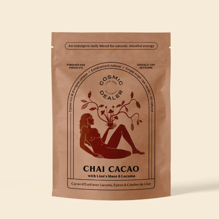 Suklaajuoma Lionsmane & Lucuma LUOMU 120g ryhmässä Raaka-aineet / Juomat @ Rawfoodshop Scandinavia AB (CALU-CHAI)