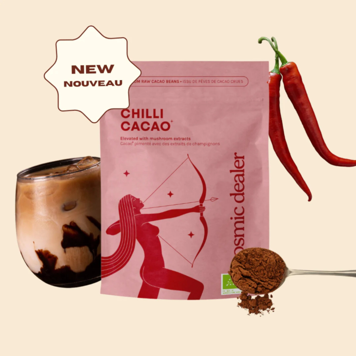 Suklaajuoma Chili Kaakao LUOMU 100g ryhmässä Raaka-aineet / Juomat @ Rawfoodshop Scandinavia AB (CALU-CHILLI)
