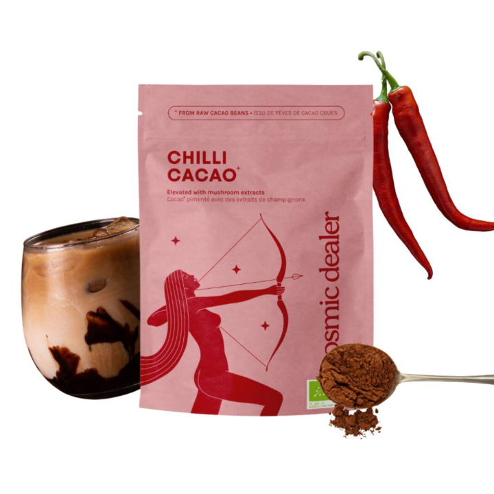 Suklaajuoma Chili Kaakao LUOMU 100g ryhmässä Raaka-aineet / Juomat @ Rawfoodshop Scandinavia AB (CALU-CHILLI)