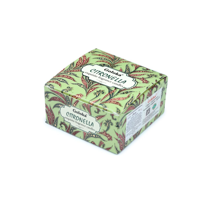 Tuoksukynttilä purkissa Sitronella 70g ryhmässä Koti & Sielu / Tunnelma & tuoksu / Tuoksukynttilä @ Rawfoodshop Scandinavia AB (CAND91)
