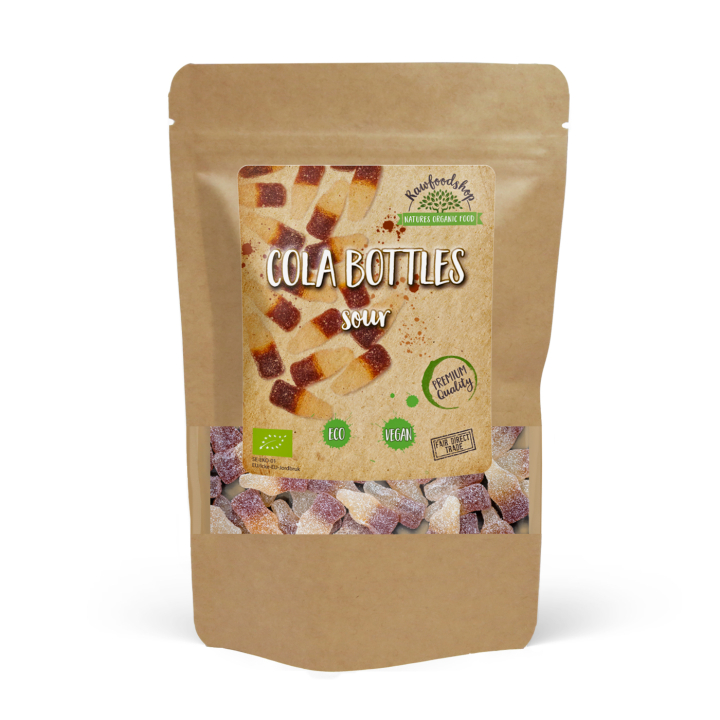 Colapullot Happamat LUOMU 100g ryhmässä Raaka-aineet / Karkkia & Suklaata / Karkkia @ Rawfoodshop Scandinavia AB (COLACID5-100)