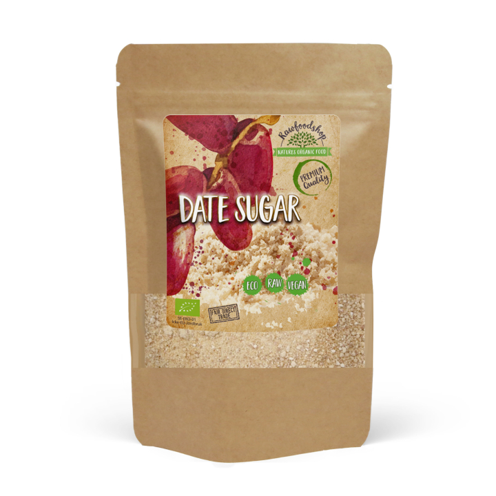 Taatelisokeri LUOMU 500g ryhmässä Raaka-aineet / Hedelmät & Marjat / Päivämäärät @ Rawfoodshop Scandinavia AB (DAD01)