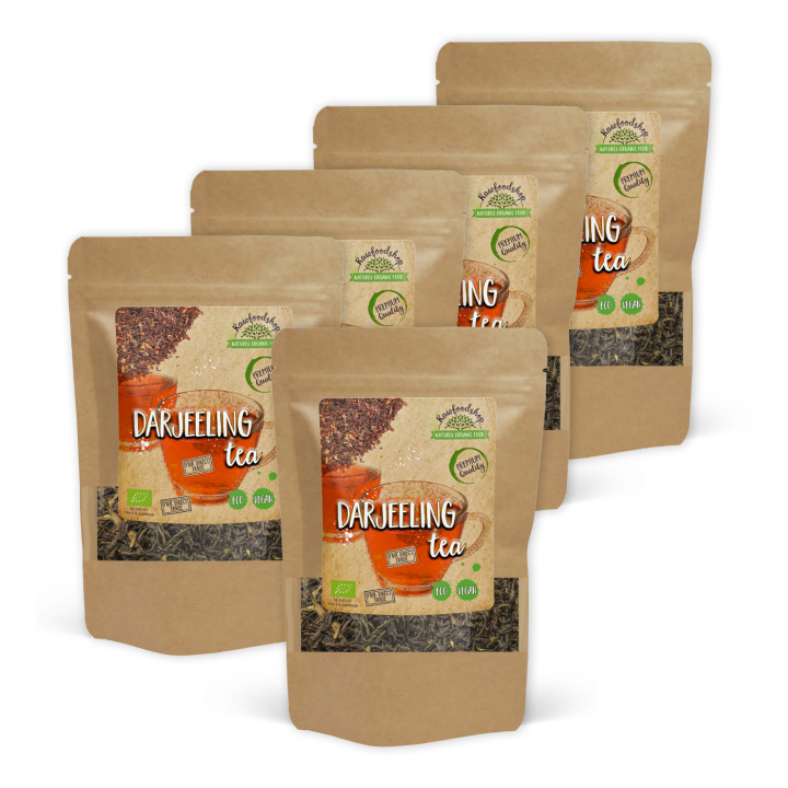 Darjeeling Tee LUOMU 100g x 5 pakettia ryhmässä Raaka-aineet / Juomat / Teet @ Rawfoodshop Scandinavia AB (DST10-SET5)