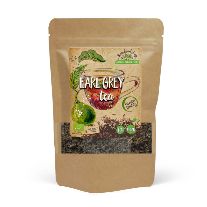 Earl Grey Tee LUOMU 100g ryhmässä Raaka-aineet / Juomat / Teet @ Rawfoodshop Scandinavia AB (EGT10)
