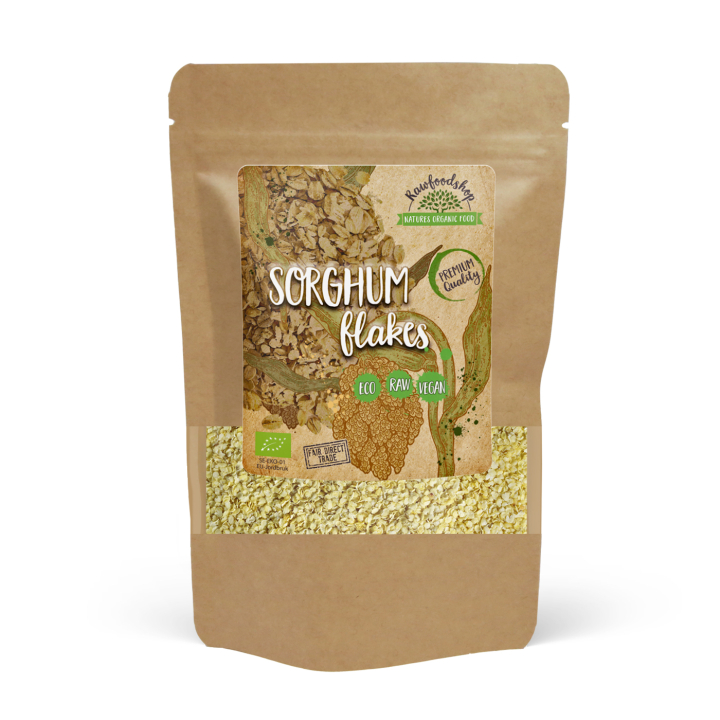 Durra-hiutaleet LUOMU 500g ryhmässä Raaka-aineet / Leipominen / Viljat & Hiutaleet @ Rawfoodshop Scandinavia AB (FLAKE01)