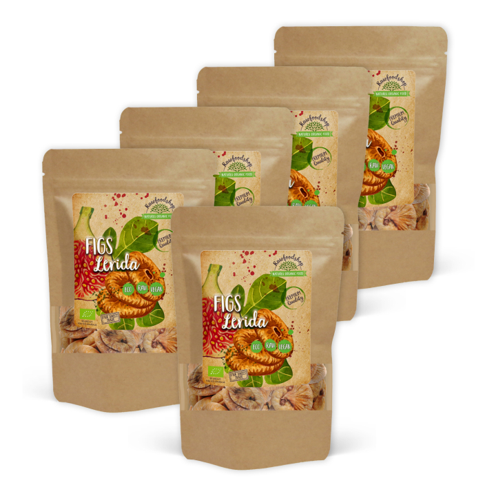 Viikunat Lerida LUOMU 500g x 5 pakettia ryhmässä Raaka-aineet / Hedelmät & Marjat / Viikuna @ Rawfoodshop Scandinavia AB (FLT50-SET5)