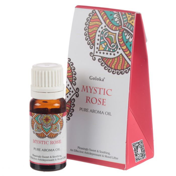 Goloka Mystic Rose Tuoksuöljy 10ml ryhmässä Koti & Sielu / Tunnelma & tuoksu / Tuoksuöljy @ Rawfoodshop Scandinavia AB (FO35872)