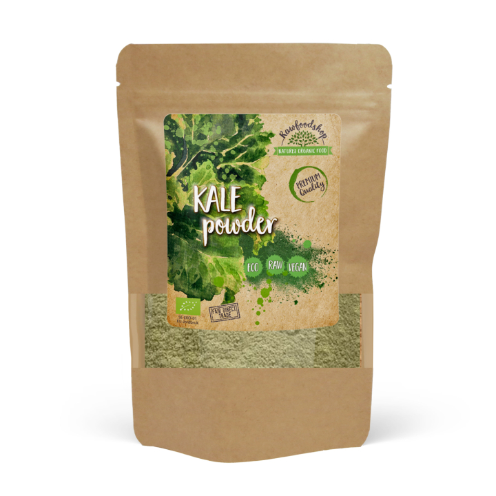 Lehtikaali Jauhe LUOMU 250g ryhmässä Raaka-aineet / Terveysruoka / Vihreät Jauheet @ Rawfoodshop Scandinavia AB (GKP25)