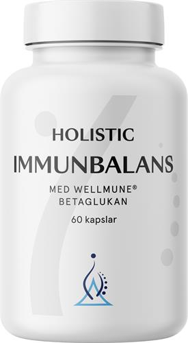 Holistic ImmunBalans 60 kapselia ryhmässä Ravintolisät / Käyttöalue / Aivot & Muisti @ Rawfoodshop Scandinavia AB (H4161)