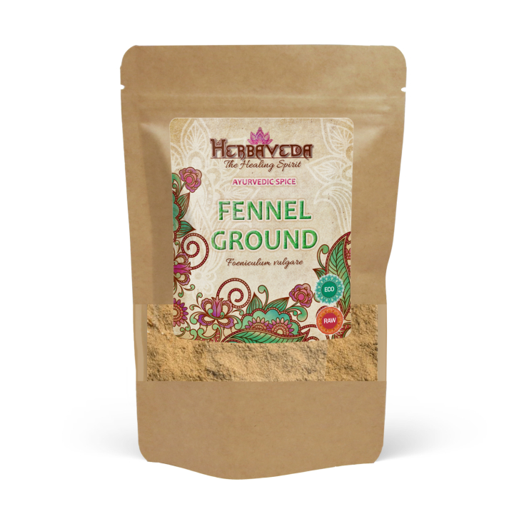 Fenkolinsiemenet Jauhettu LUOMU 100g ryhmässä Raaka-aineet / Ruokakomero / Mausteet @ Rawfoodshop Scandinavia AB (HERBA98)