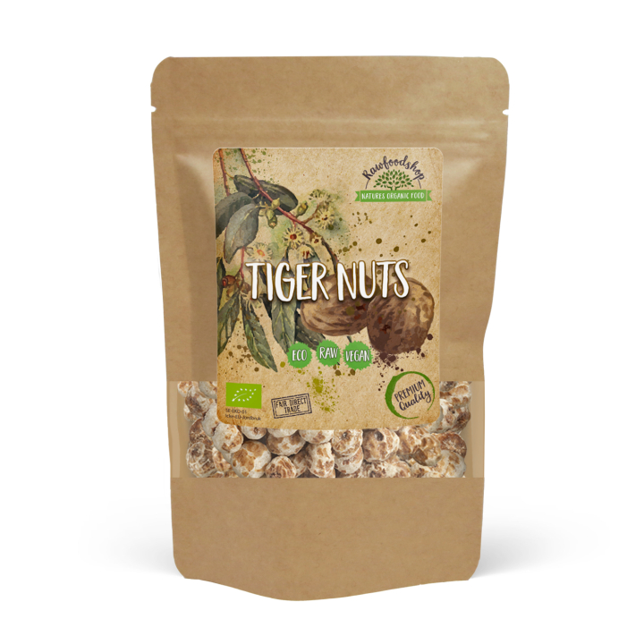 Tiikeripähkinä LUOMU 250g ryhmässä Raaka-aineet / Pähkinät / Jauhetut mantelit @ Rawfoodshop Scandinavia AB (JMT25)
