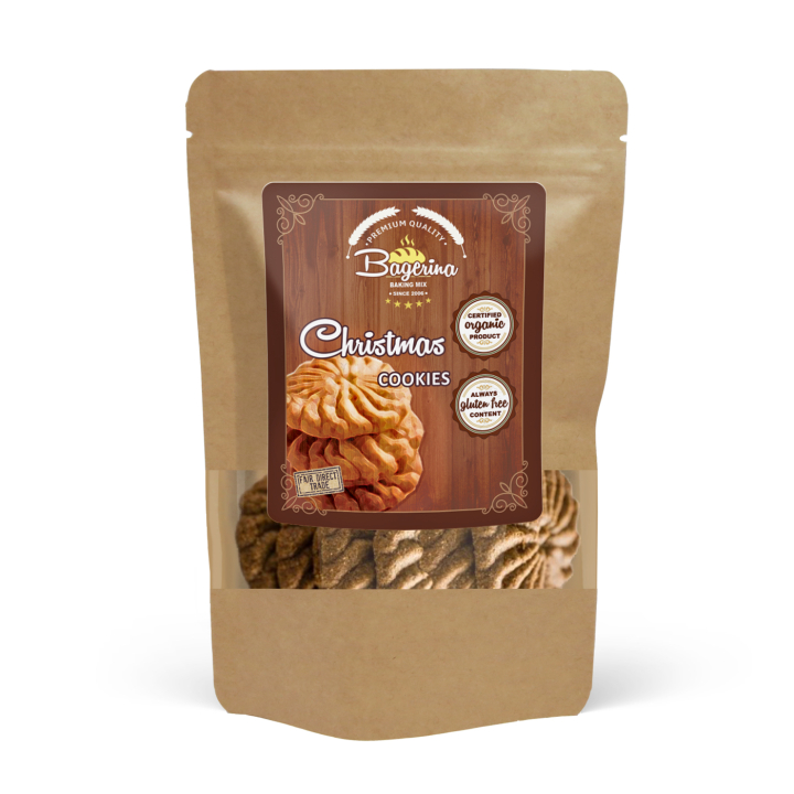 Gluteenittomat joulukeksit LUOMU 100g ryhmässä OUTLET 20-80% / Kuivatavarat 20-60% / Kuivatavarat 40% @ Rawfoodshop Scandinavia AB (K21692)