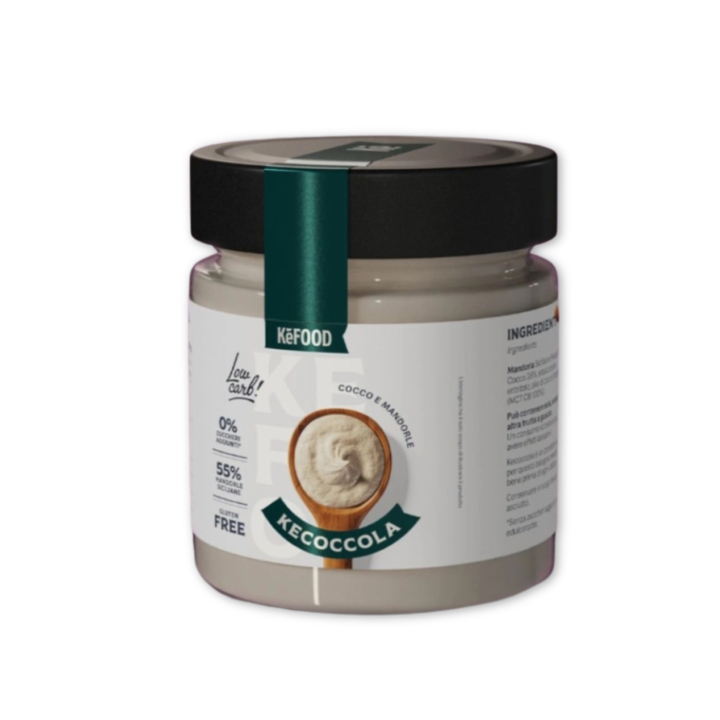 Kookos- ja Mantelikerma Keto 250g ryhmässä Raaka-aineet / Pähkinät / Pähkinävoita @ Rawfoodshop Scandinavia AB (KEFOOD02)