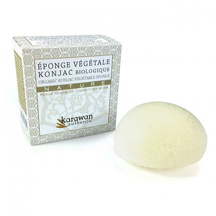 EKO Konjak Sieni Luonnollinen ryhmässä Iho & Vartalo / Kasvot / Sienet @ Rawfoodshop Scandinavia AB (KKONJN-B-IN10)