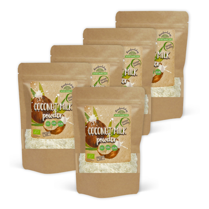 Kookosmaitojauhe LUOMU 100g x 5 pakettia ryhmässä Raaka-aineet / Juomat / Sekalaista @ Rawfoodshop Scandinavia AB (KOMO1-SET5)