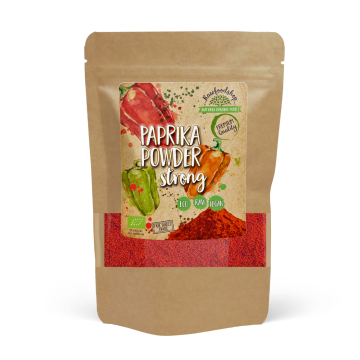 Paprikajauhe Vahva LUOMU 50g ryhmässä Raaka-aineet / Ruokakomero / Mausteet @ Rawfoodshop Scandinavia AB (KRY103)