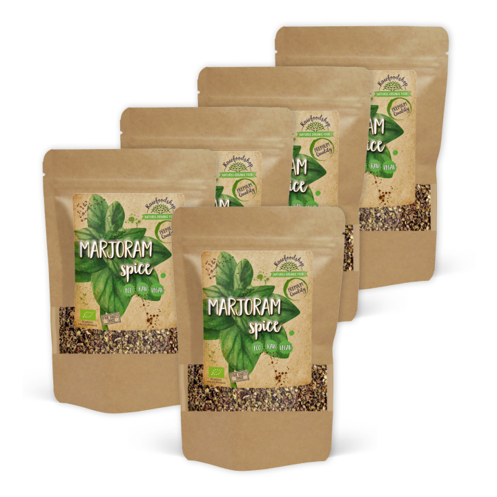 Meirami LUOMU 50g x 5 pakettia ryhmässä Raaka-aineet / Ruokakomero / Mausteet & Suola @ Rawfoodshop Scandinavia AB (KRY49-SET5)